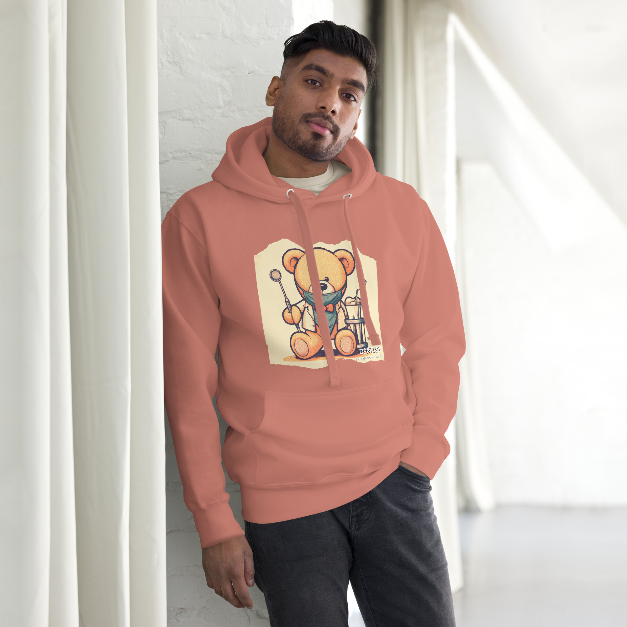 Dentist Boss - Hoodie (Vintage Bear) - Image 7