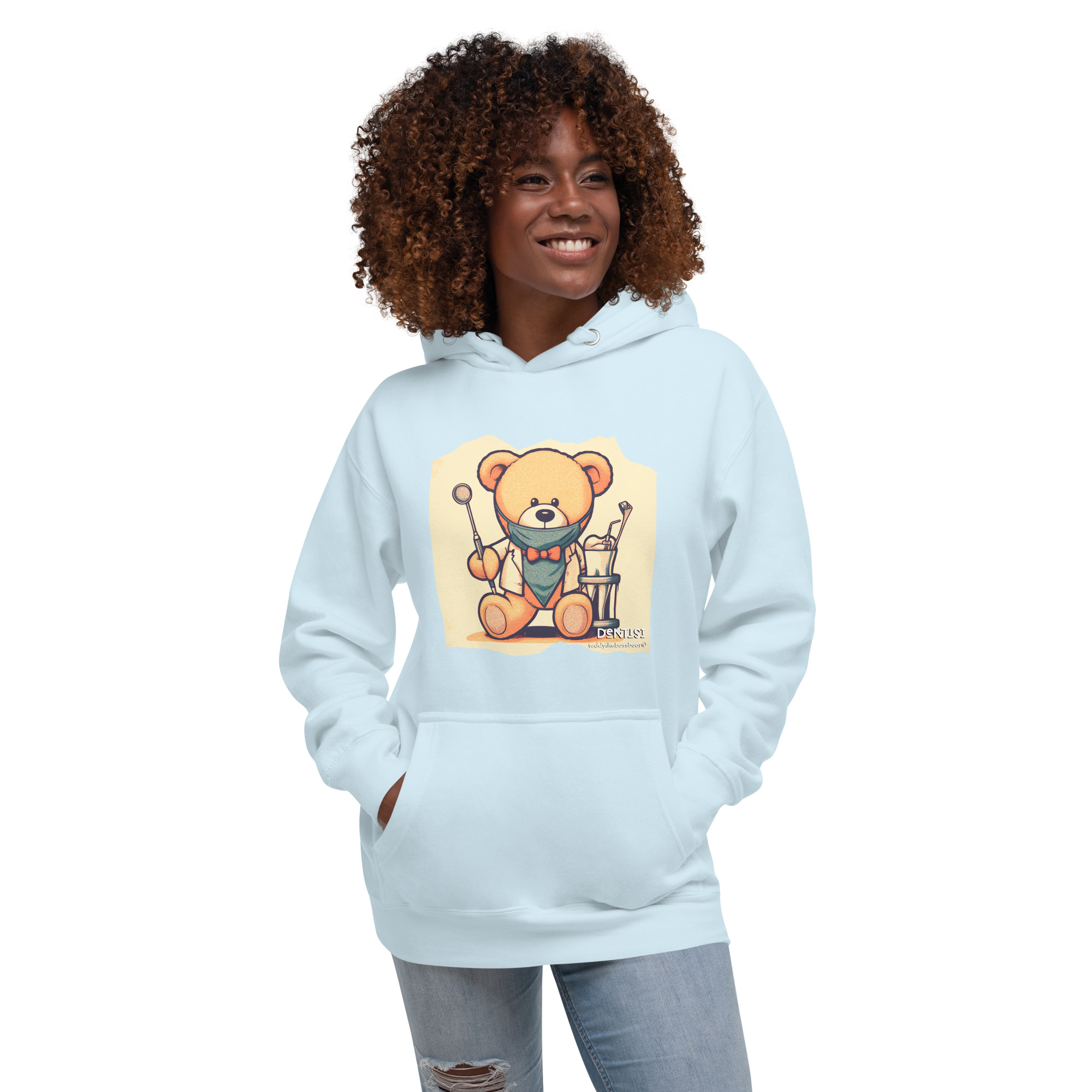 Dentist Boss - Hoodie (Vintage Bear) - Image 9