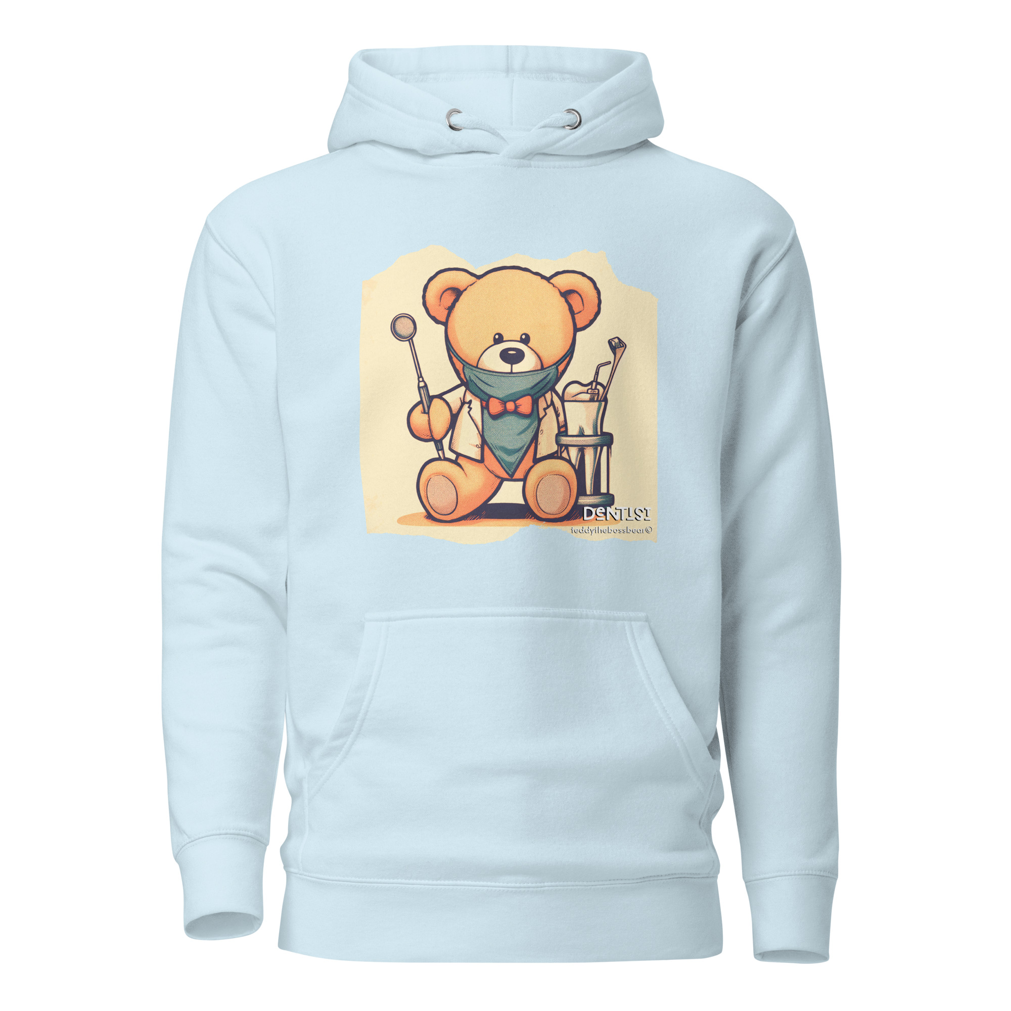 Dentist Boss - Hoodie (Vintage Bear) - Image 11