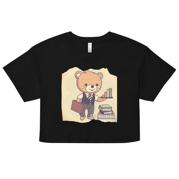 Entrepreneur Boss - Crop Top (Vintage Bear) - Image 3