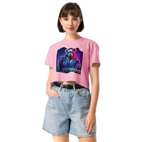 Entrepreneur Boss - Crop Top (Android Bear) - Image 6