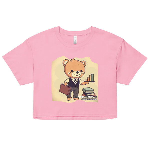Entrepreneur Boss - Crop Top (Vintage Bear) - Image 8