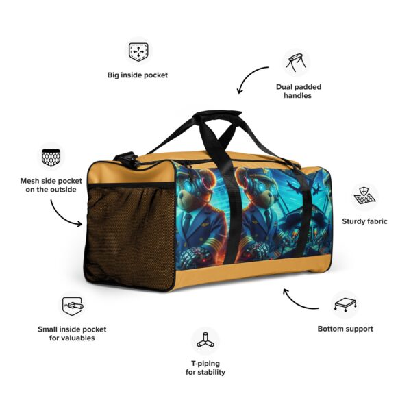 Pilot Boss - Duffle Bag (Android Bear) - Image 7