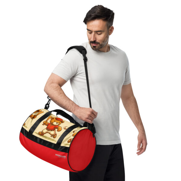 Baseballer Boss - Gym Bag (Vintage Bear) - Image 7