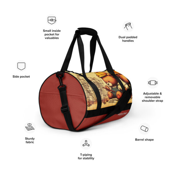 Architect Boss - Gym Bag (Vintage Bear) - Image 8