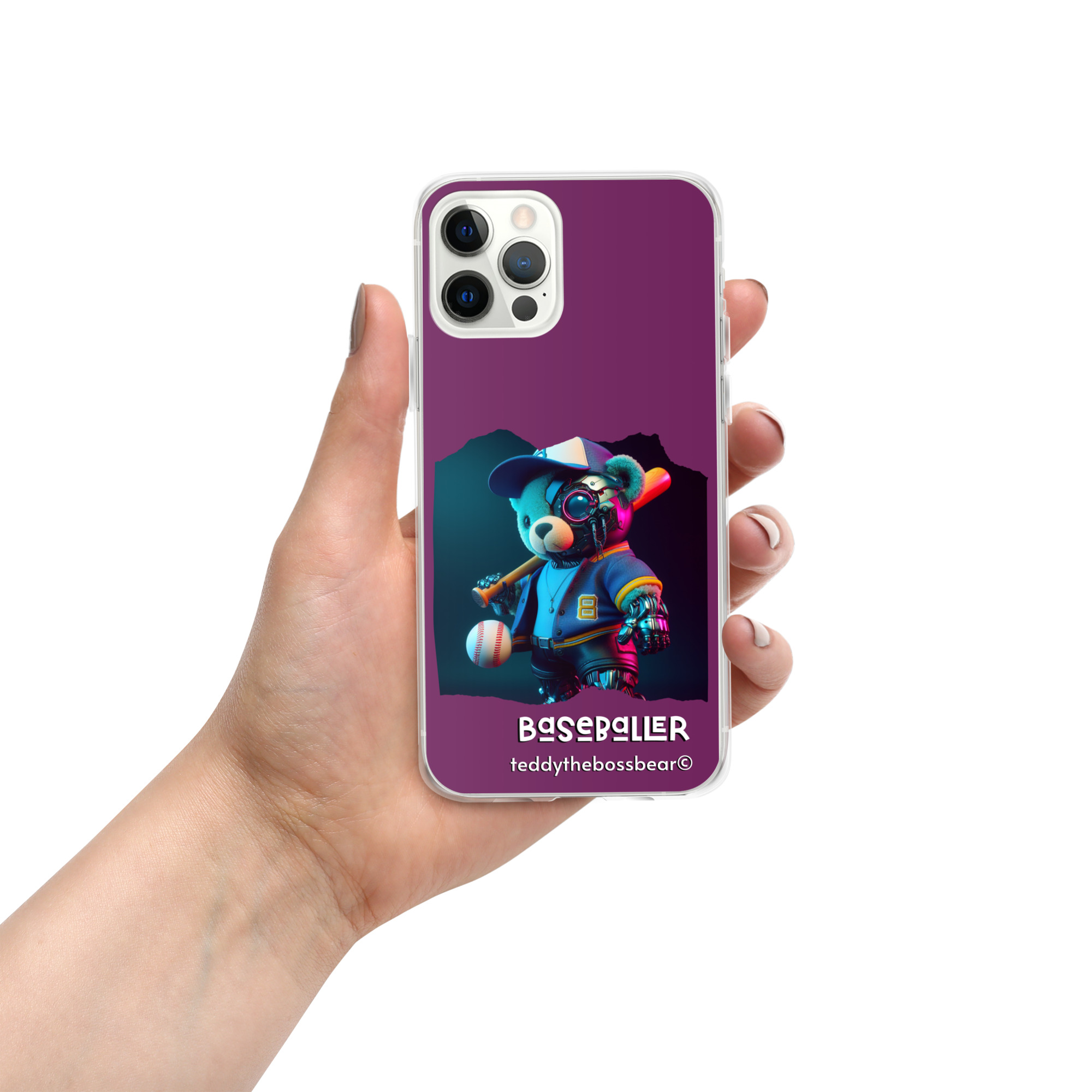 Baseballer Boss - iPhone® Case (Android Bear) - Image 7