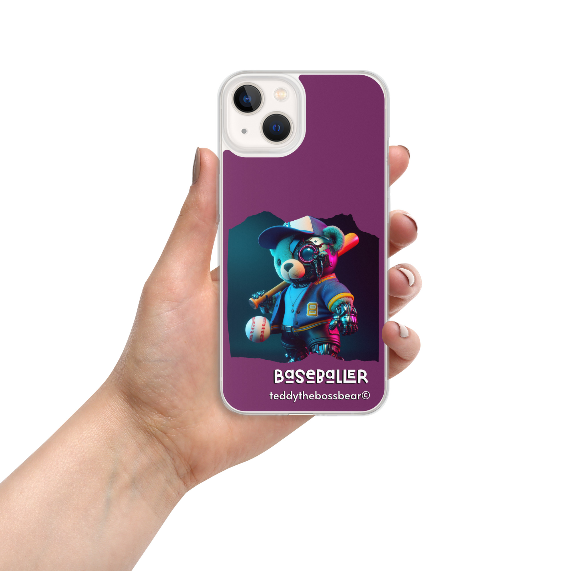 Baseballer Boss - iPhone® Case (Android Bear) - Image 12