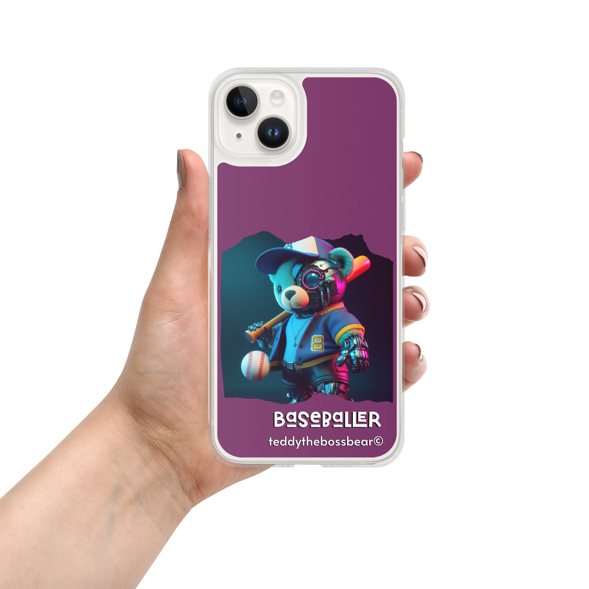 Baseballer Boss - iPhone® Case (Android Bear) - Image 13