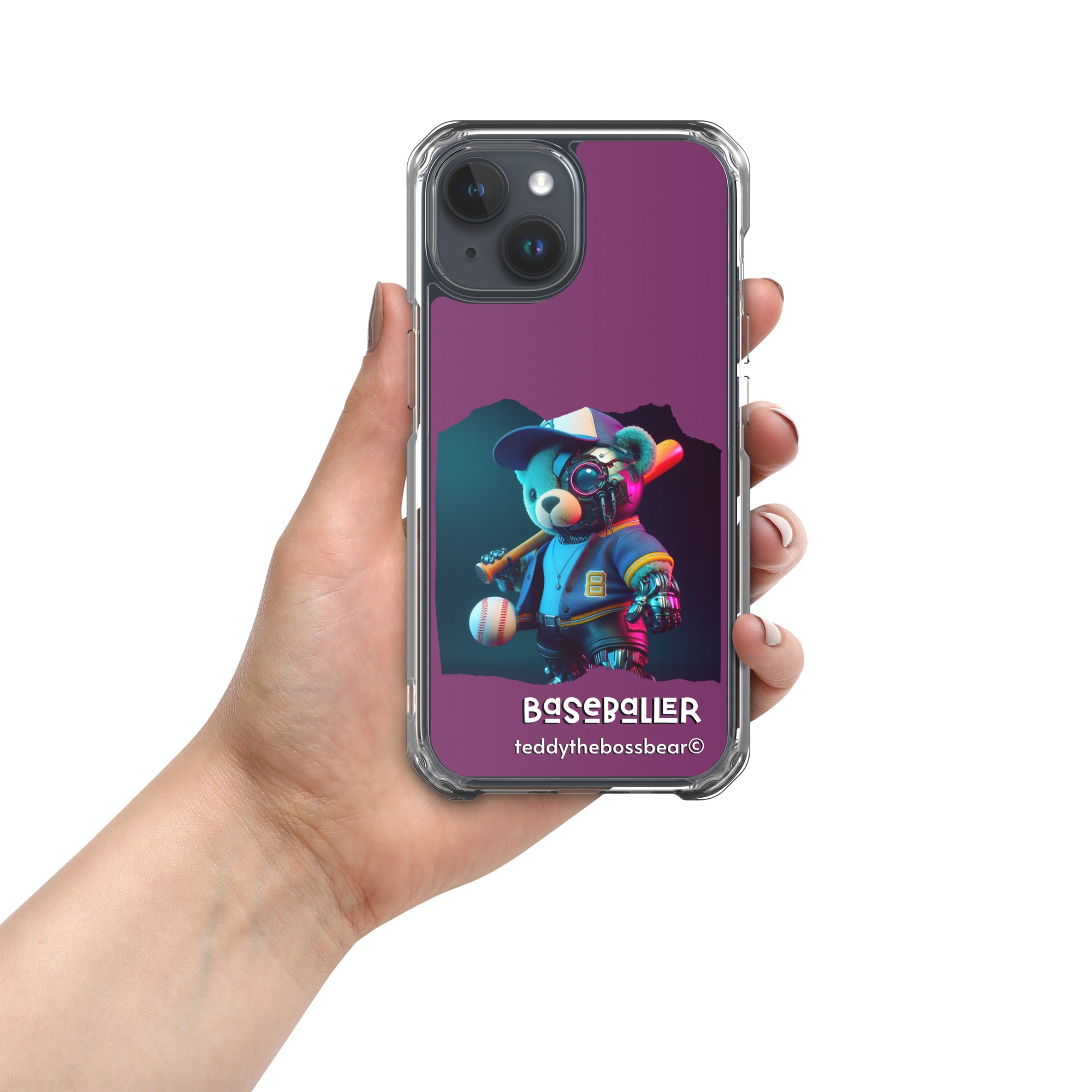 Baseballer Boss - iPhone® Case (Android Bear) - Image 19