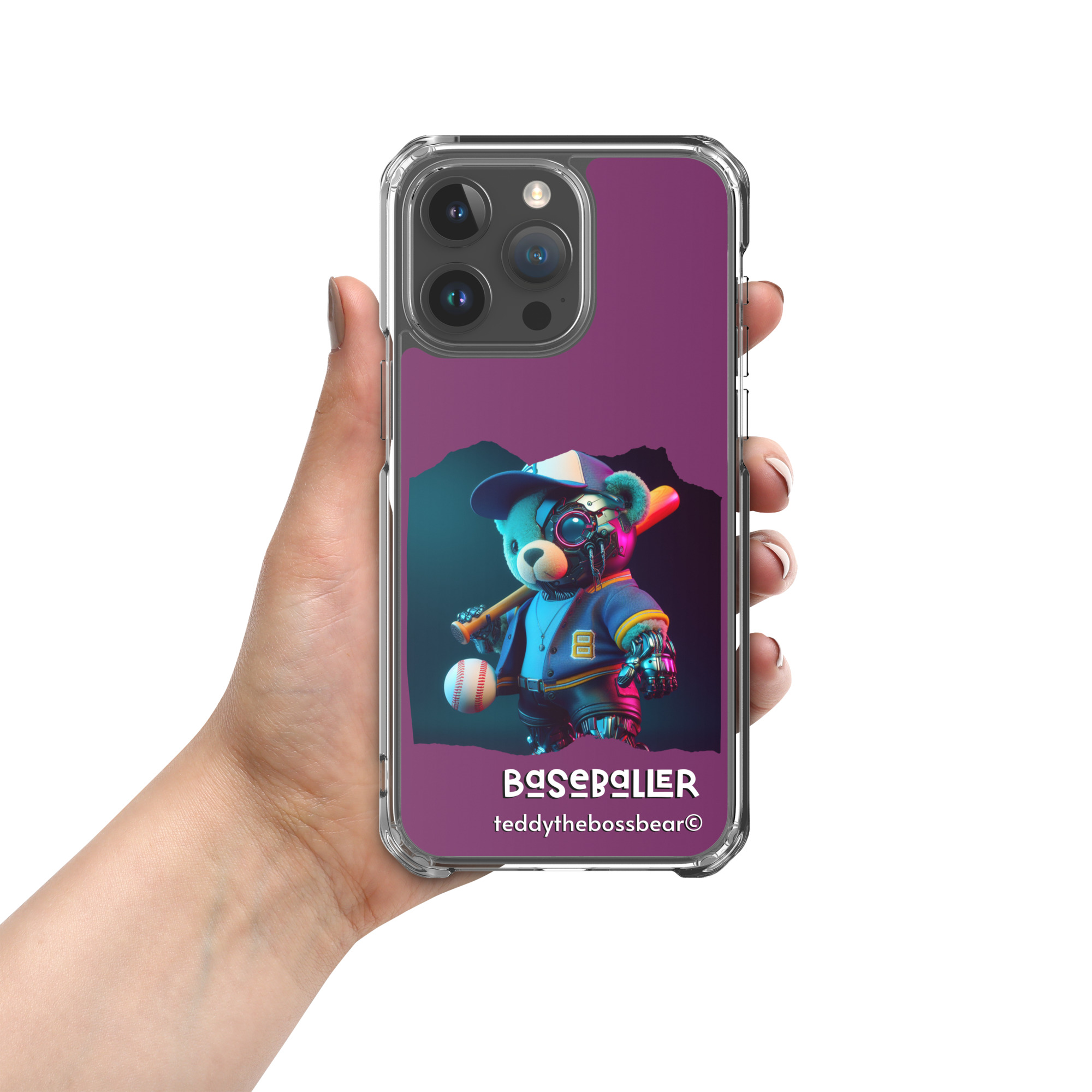 Baseballer Boss - iPhone® Case (Android Bear)