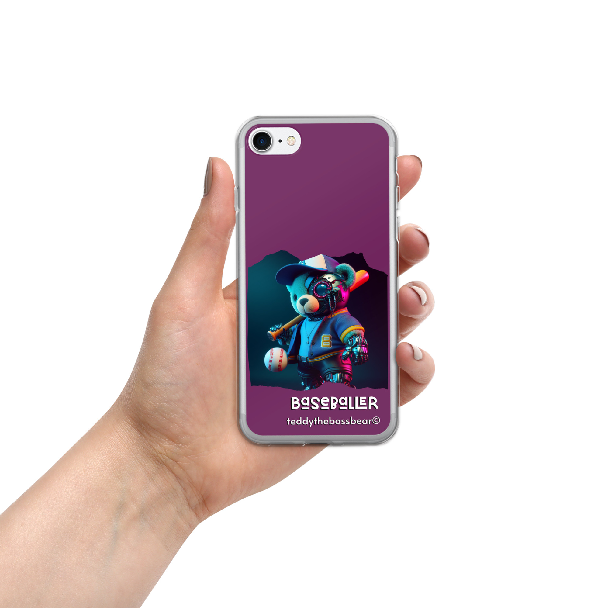 Baseballer Boss - iPhone® Case (Android Bear) - Image 20