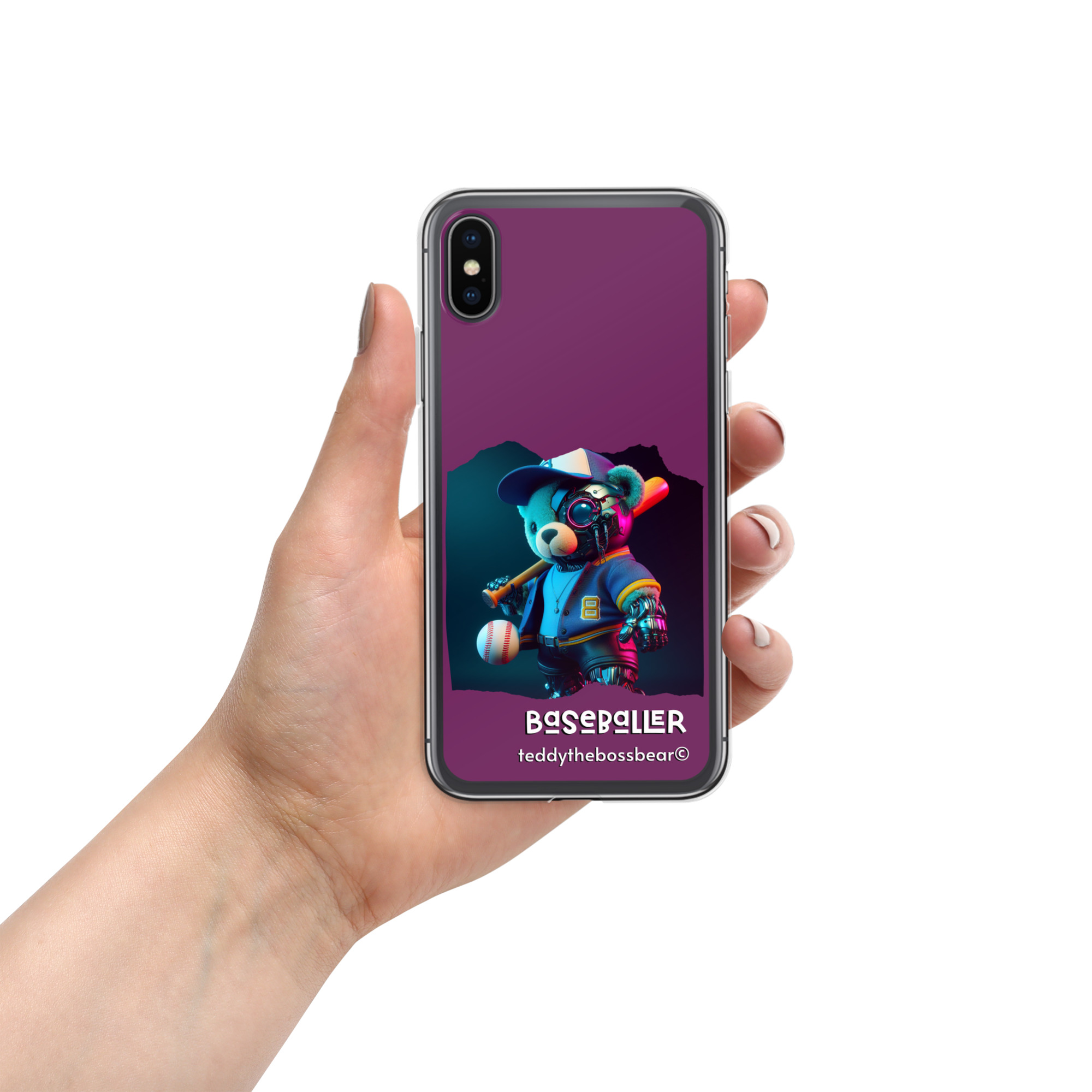 Baseballer Boss - iPhone® Case (Android Bear) - Image 22