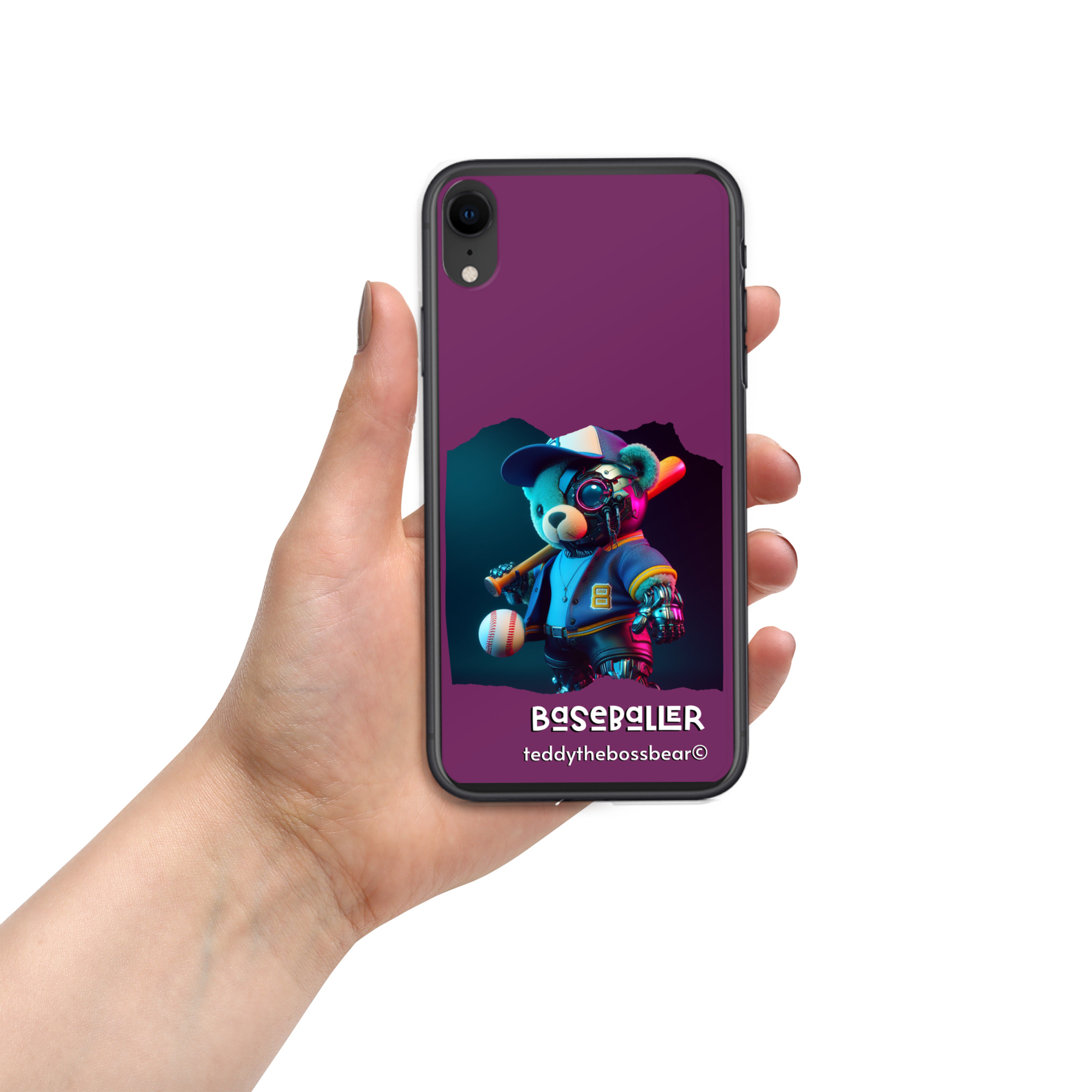 Baseballer Boss - iPhone® Case (Android Bear) - Image 23