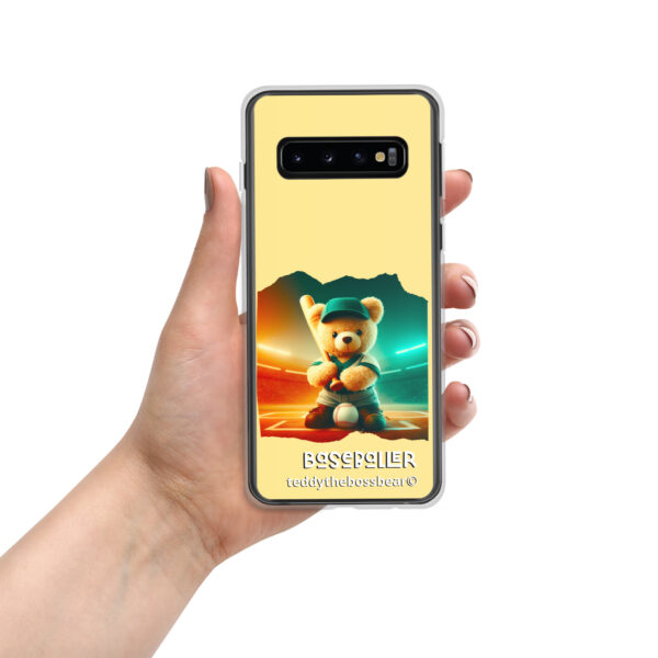Baseballer Boss - Samsung® Phone Case (Brown Bear) - Image 2
