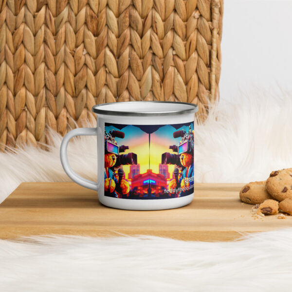 Reporter Boss - Enamel Mug (Android Bear)