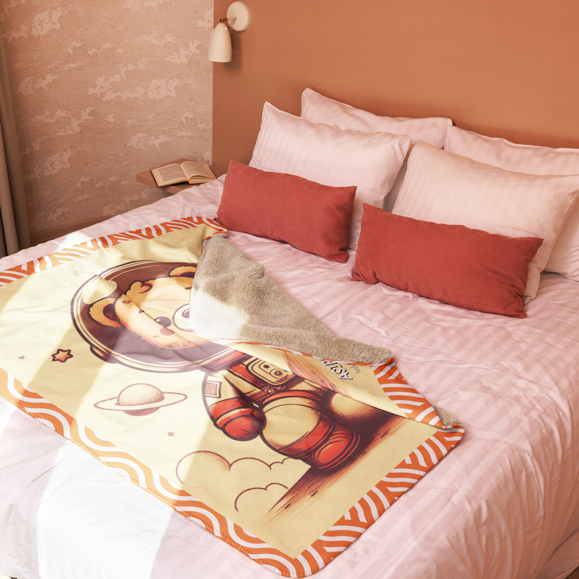 Astronaut Boss - Blanket (Vintage Bear)