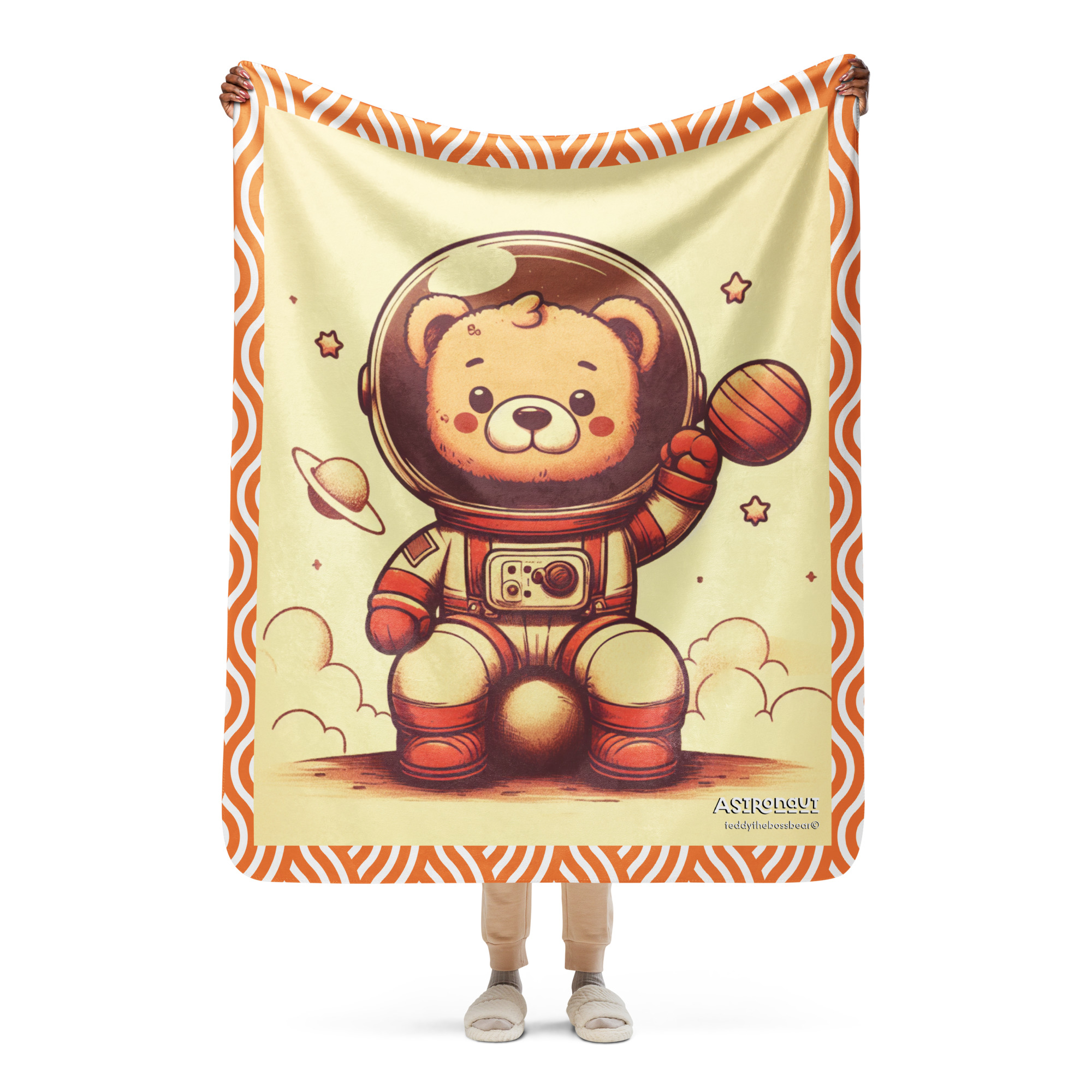 Astronaut Boss - Blanket (Vintage Bear) - Image 2