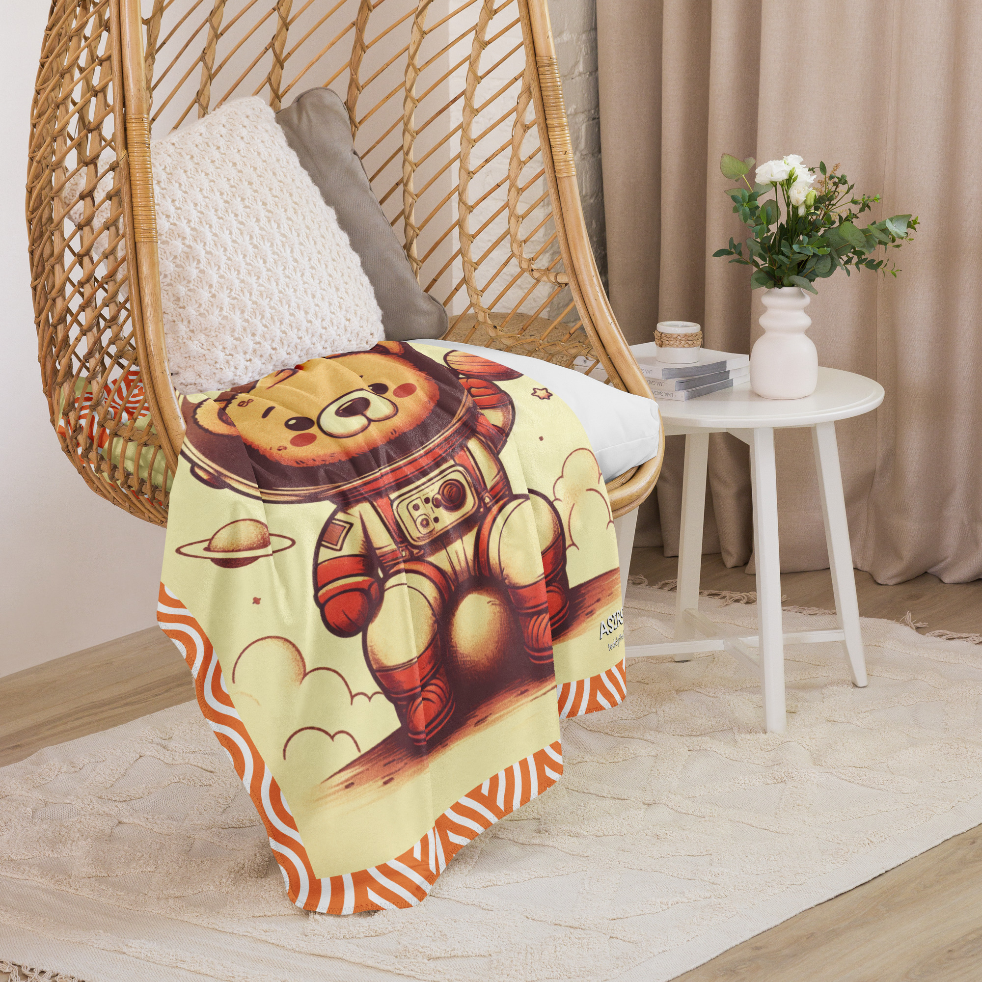 Astronaut Boss - Blanket (Vintage Bear) - Image 4