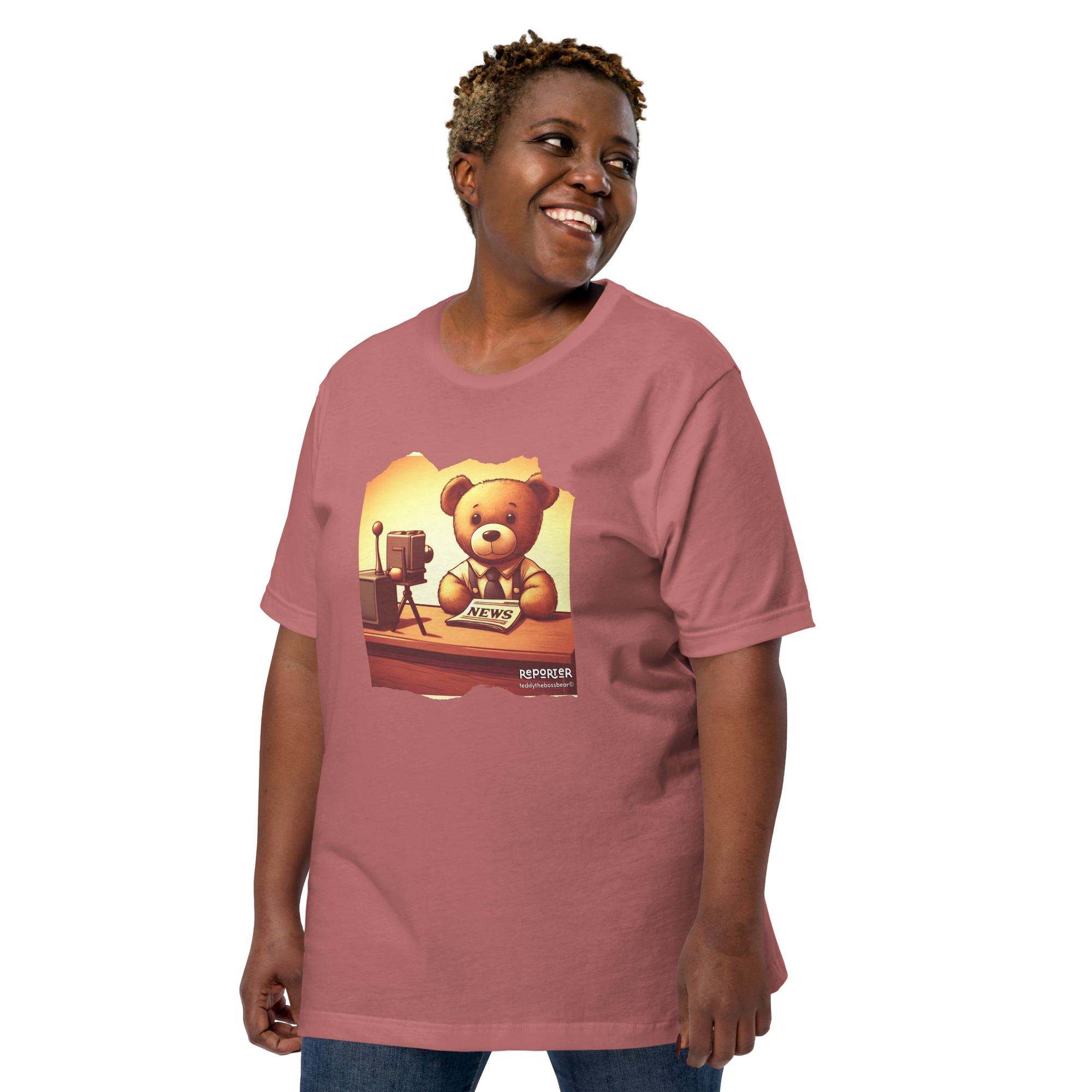 Reporter Boss - T-shirt (Vintage Bear) - Image 10