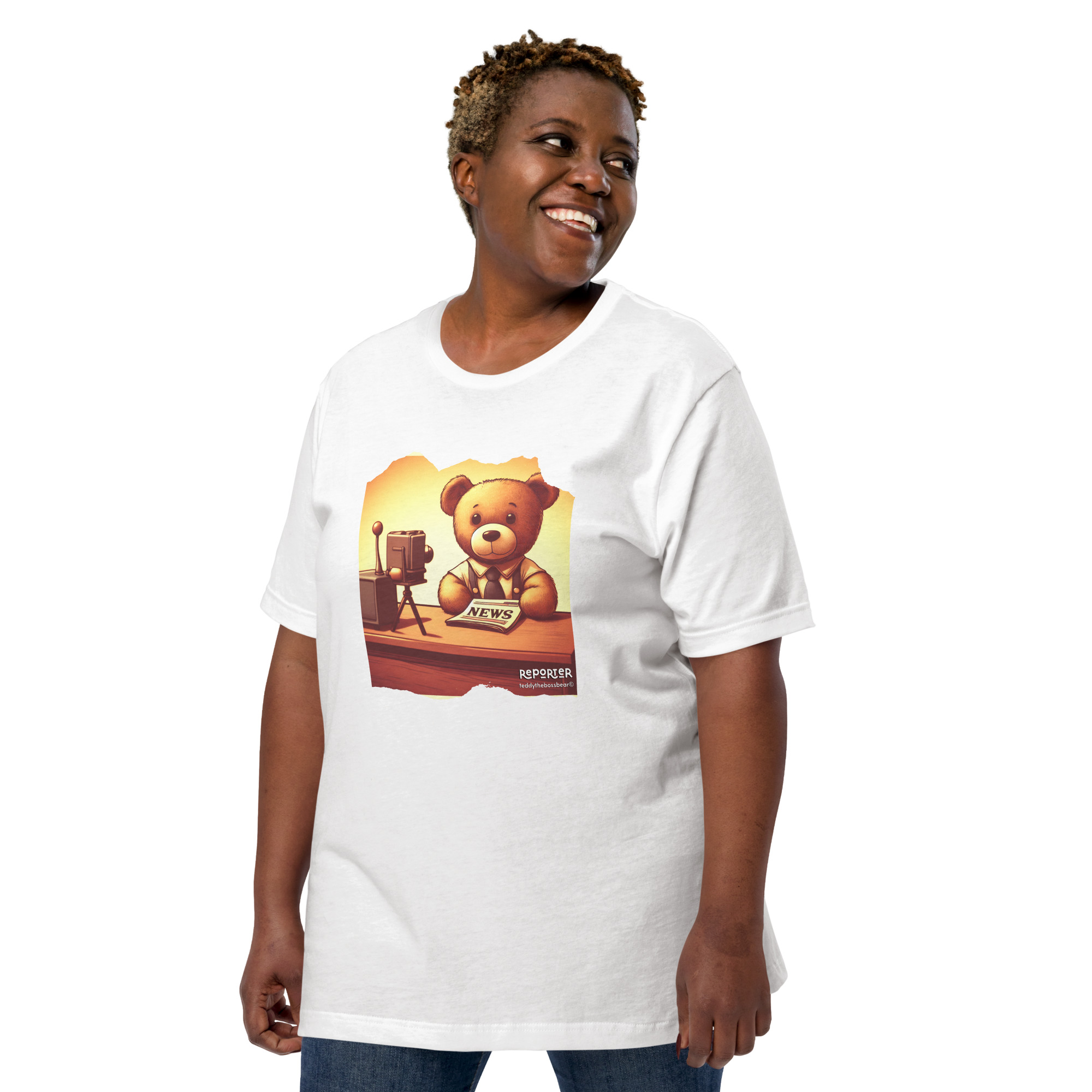 Reporter Boss - T-shirt (Vintage Bear) - Image 19