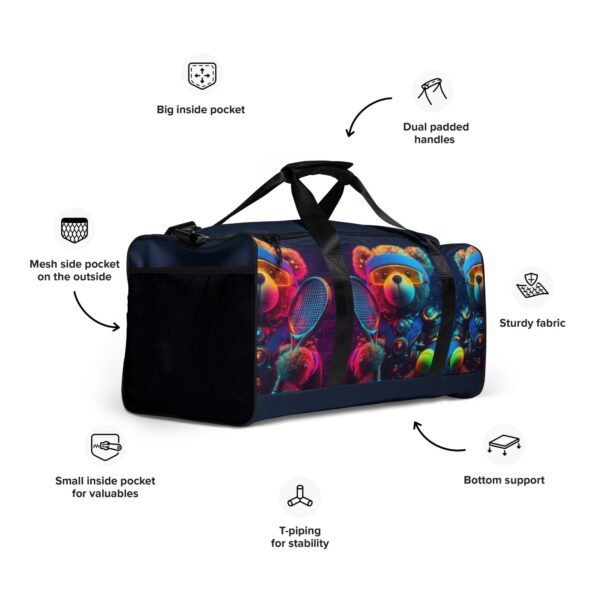 Tennis Boss - Duffle Bag (Android Bear) - Image 7
