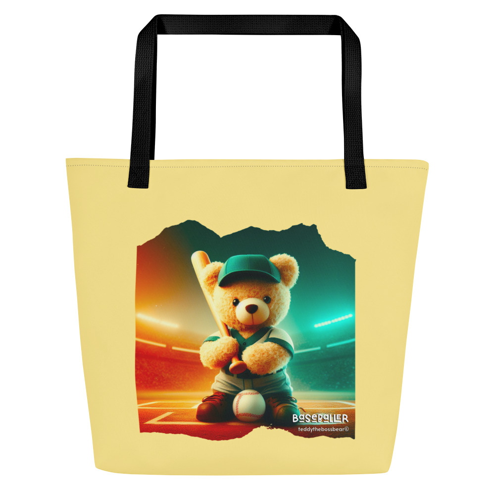 Baseballer Boss - Tote (Brown Bear) - Image 2