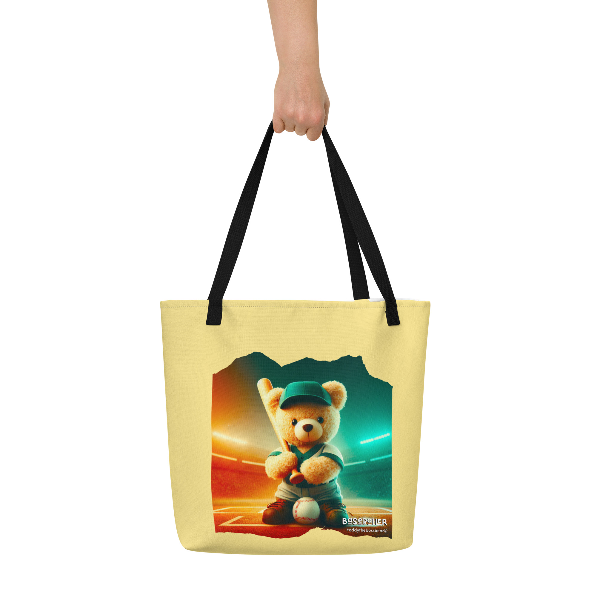 Baseballer Boss - Tote (Brown Bear) - Image 3