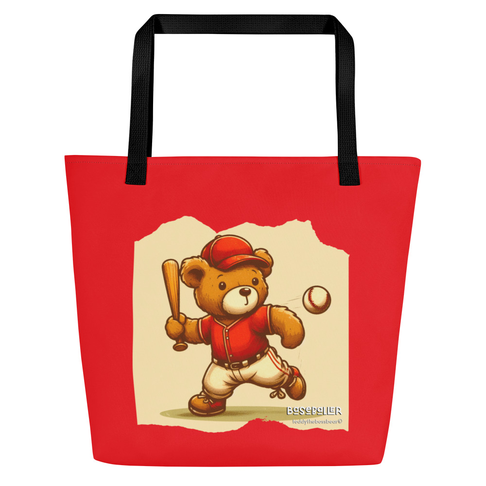 Baseballer Boss - Tote (Vintage Bear) - Image 2