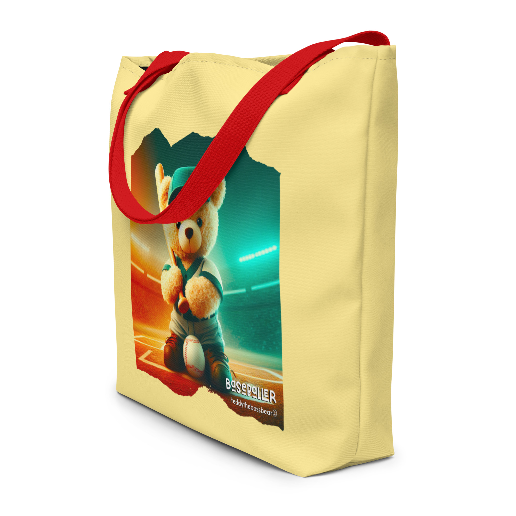 Baseballer Boss - Tote (Brown Bear) - Image 7