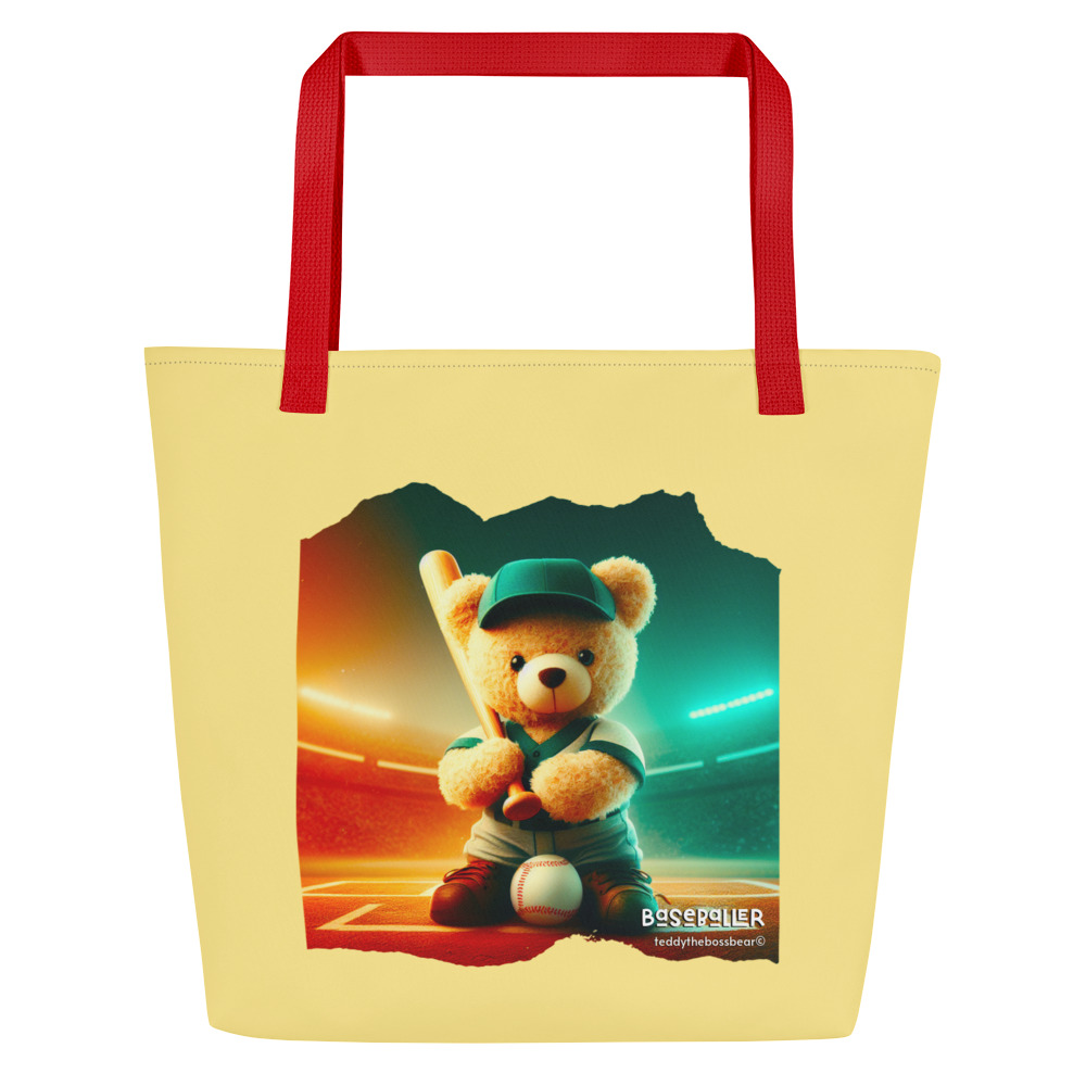 Baseballer Boss - Tote (Brown Bear) - Image 8