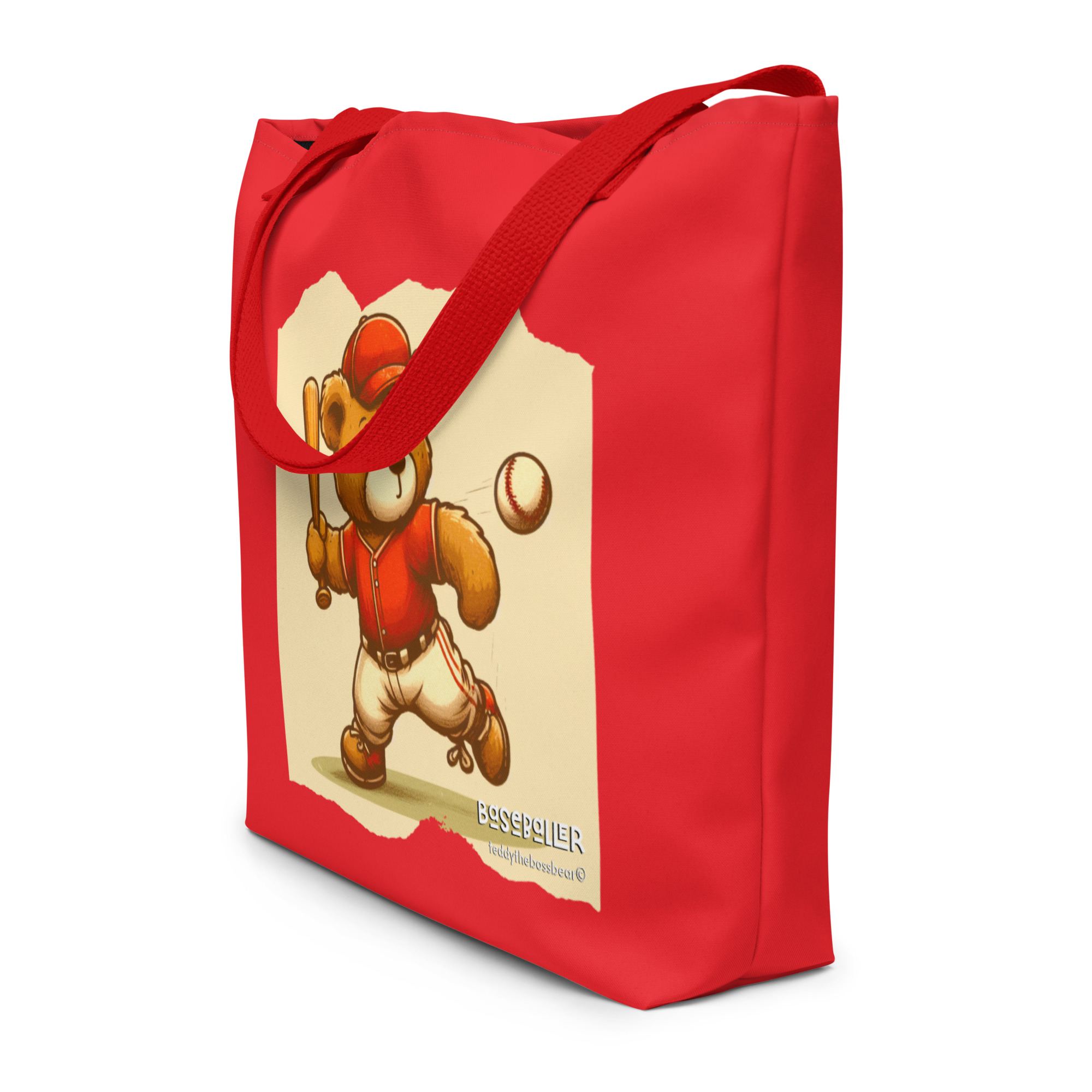 Baseballer Boss - Tote (Vintage Bear) - Image 7