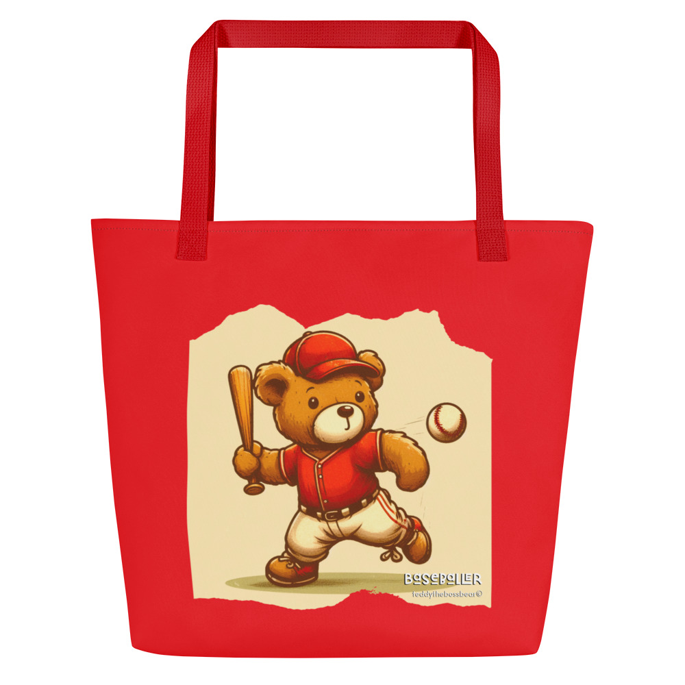 Baseballer Boss - Tote (Vintage Bear) - Image 8