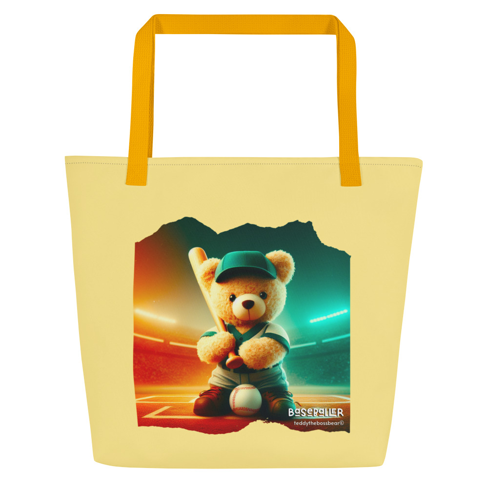 Baseballer Boss - Tote (Brown Bear) - Image 10