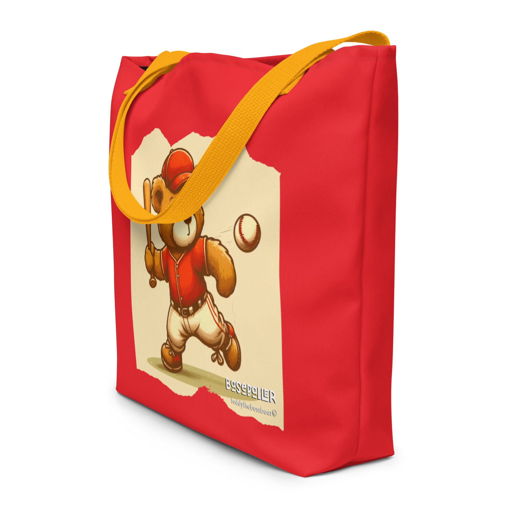 Baseballer Boss - Tote (Vintage Bear) - Image 9