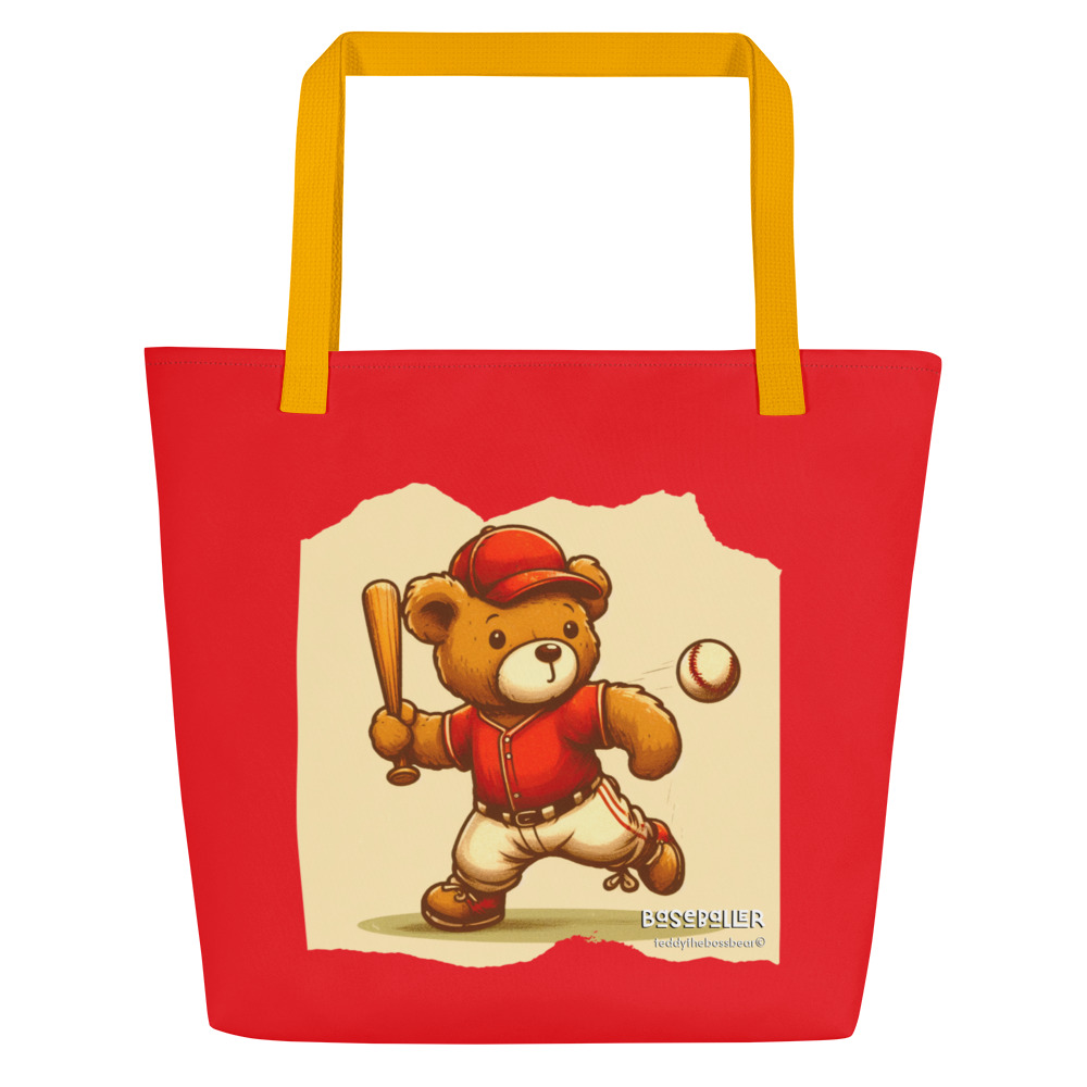 Baseballer Boss - Tote (Vintage Bear) - Image 10