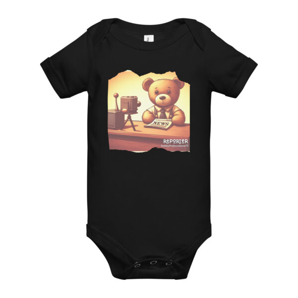 Reporter Boss - Baby Onesie (Vintage Bear) - Image 2