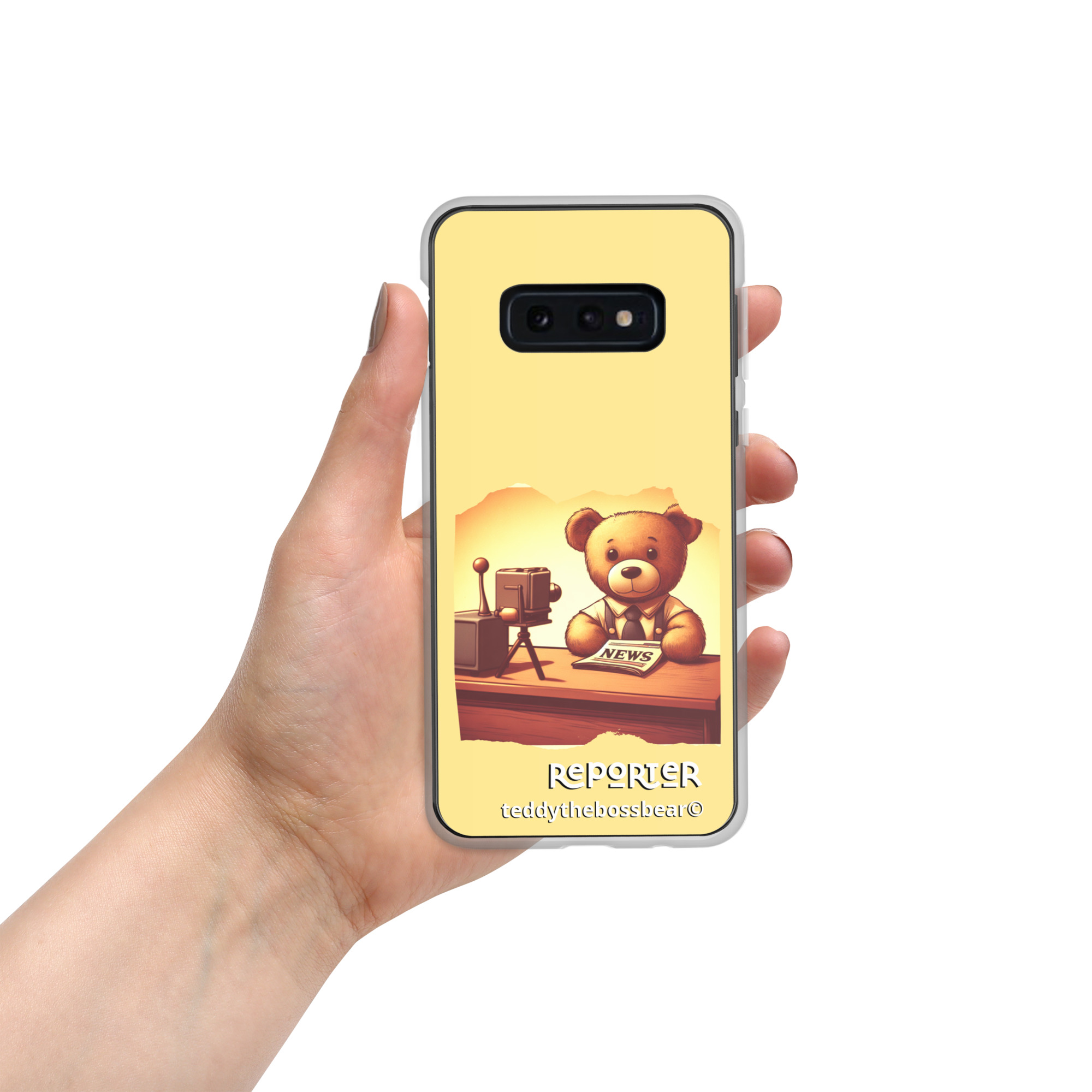 Reporter Boss - Samsung® Phone Case (Vintage Bear) - Image 4