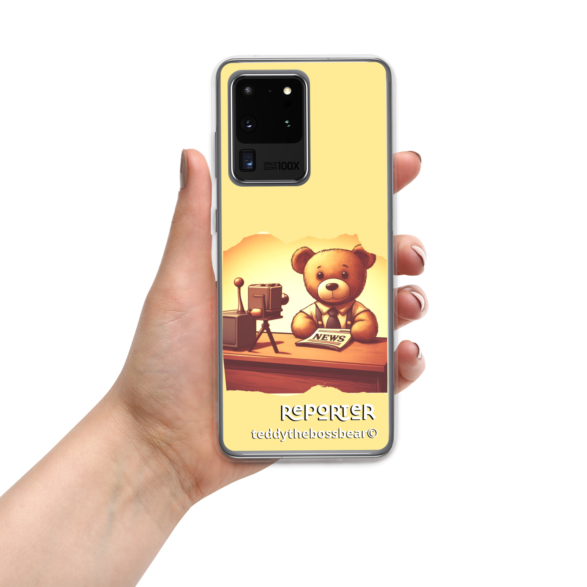 Reporter Boss - Samsung® Phone Case (Vintage Bear) - Image 6