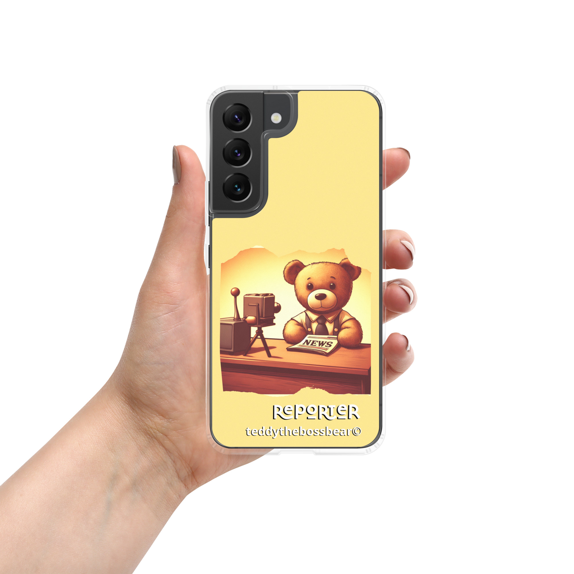 Reporter Boss - Samsung® Phone Case (Vintage Bear) - Image 13