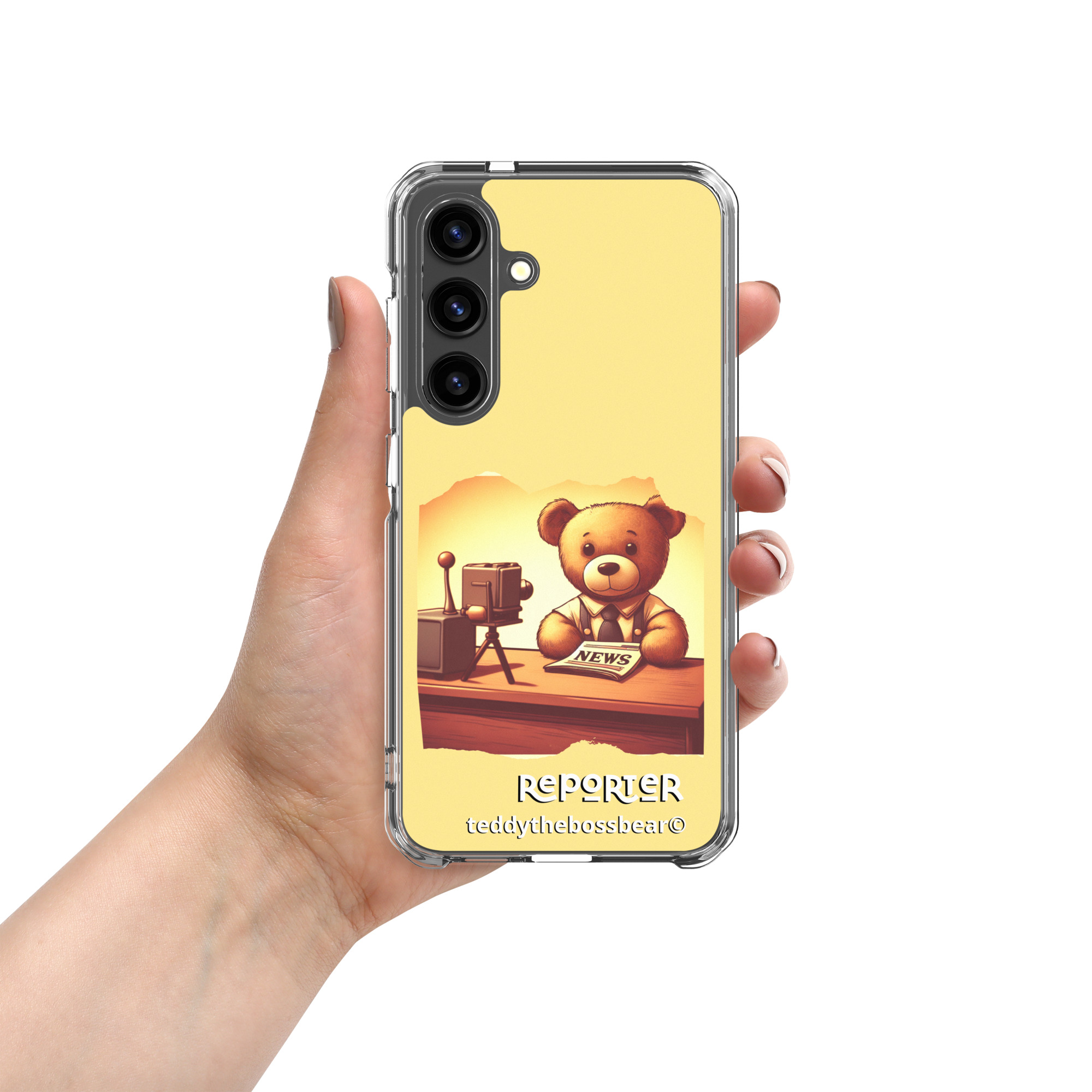 Reporter Boss - Samsung® Phone Case (Vintage Bear) - Image 18
