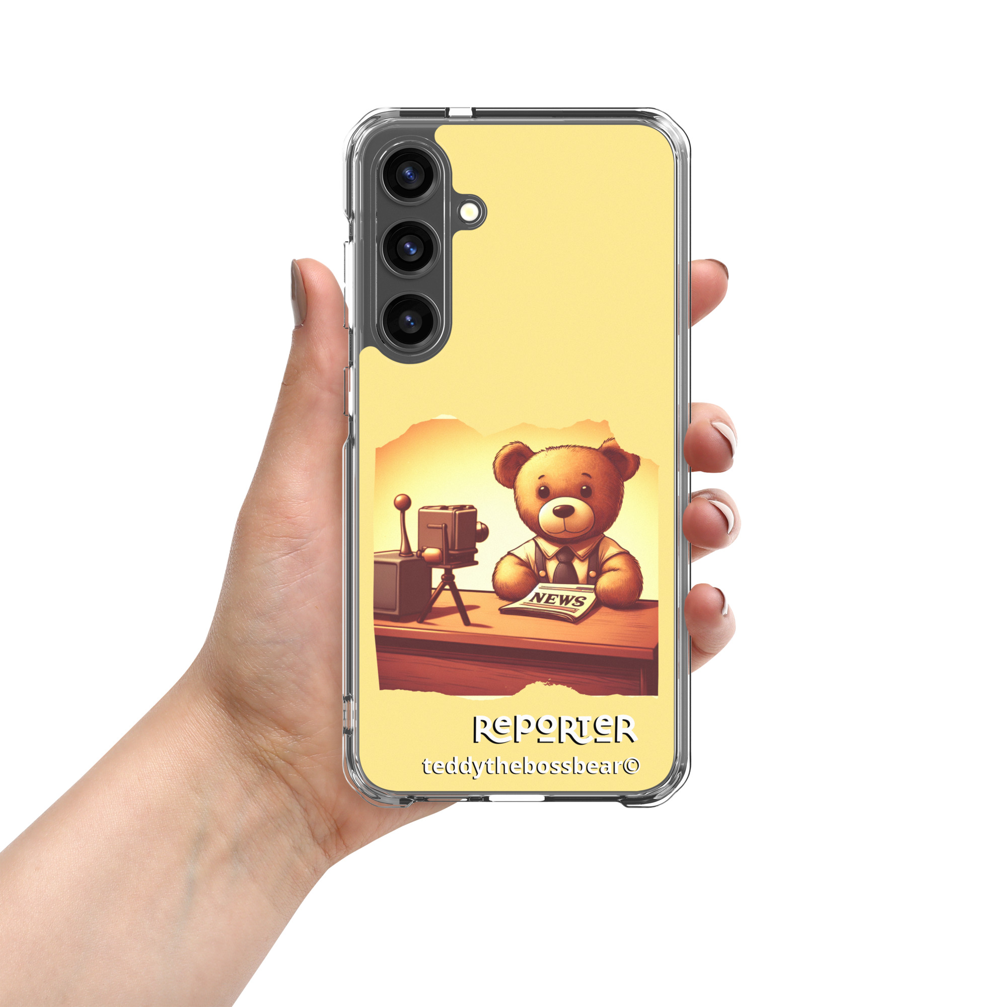 Reporter Boss - Samsung® Phone Case (Vintage Bear) - Image 16