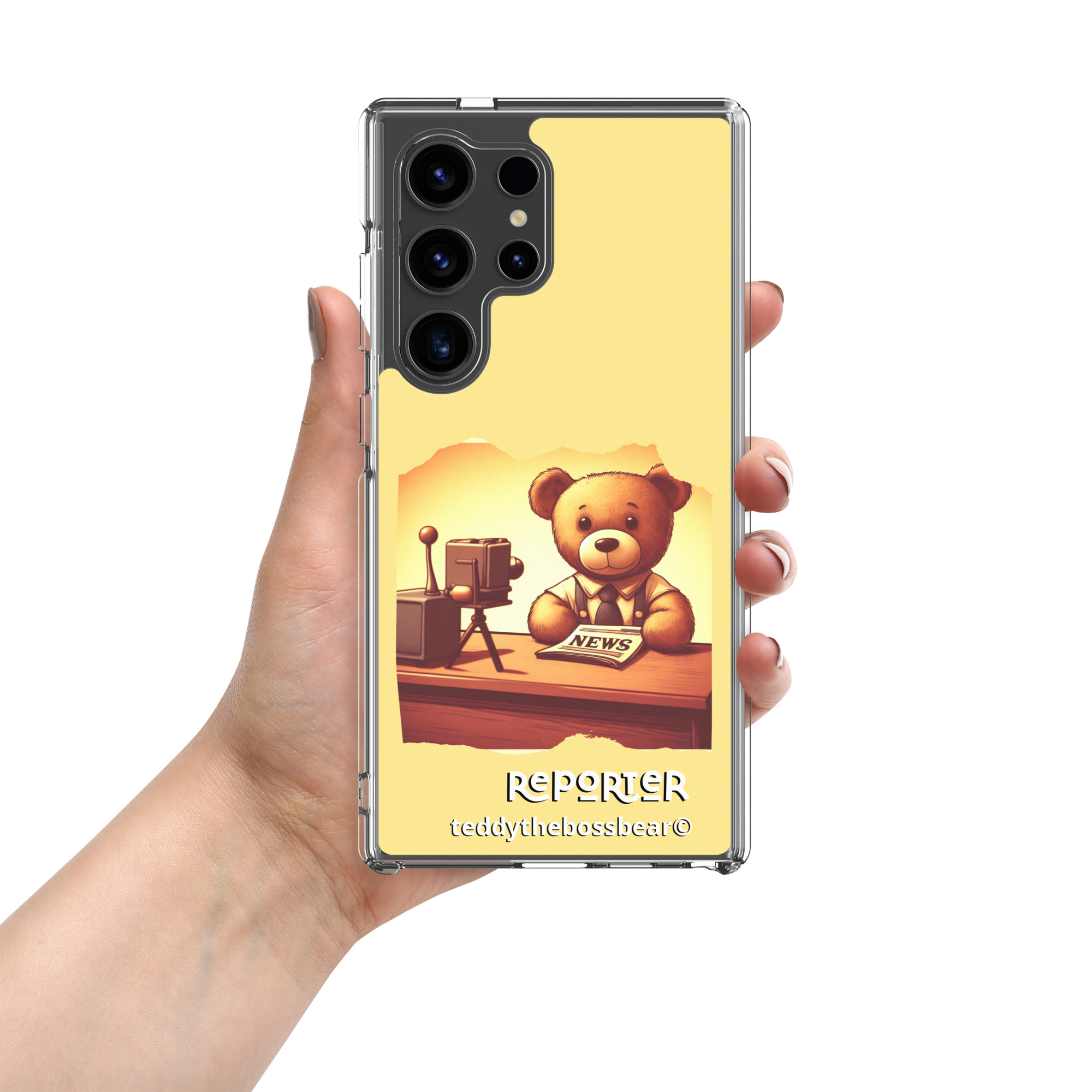 Reporter Boss - Samsung® Phone Case (Vintage Bear) - Image 17