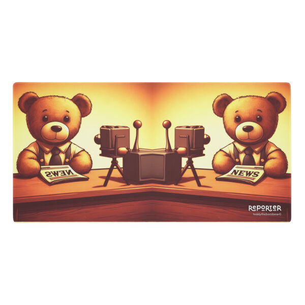 Reporter Boss - Gaming Mouse Pad (Vintage Bear) - Image 2