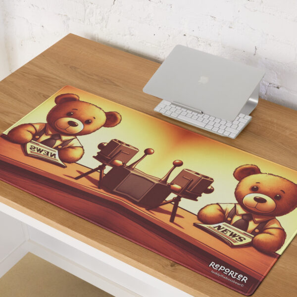 Reporter Boss - Gaming Mouse Pad (Vintage Bear) - Image 4