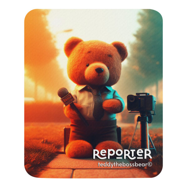 Reporter Boss - Mouse Pad (Brown Bear) - Image 2