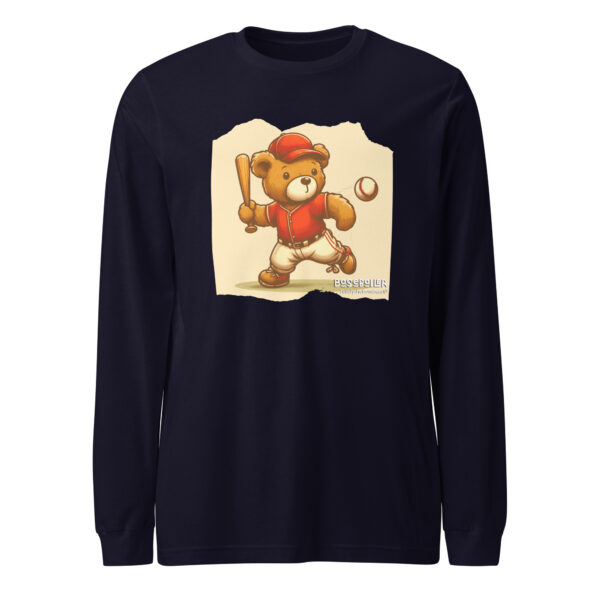 Baseballer Boss - Long Sleeve (Vintage Bear) - Image 11