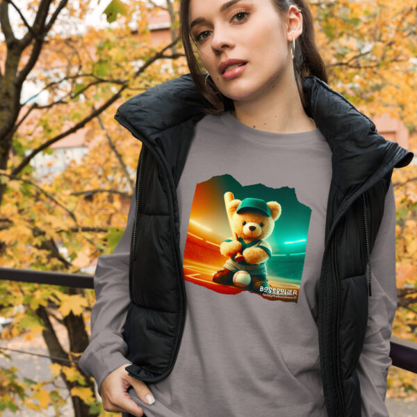 Baseballer Boss - Long Sleeve (Brown Bear) - Image 13