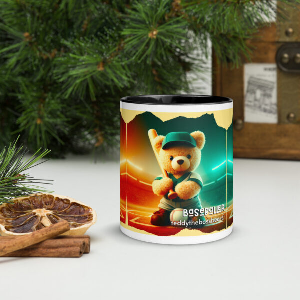 Baseballer Boss - Color Mug (Brown Bear) - Image 2