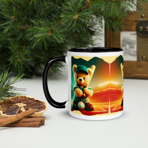 Baseballer Boss - Color Mug (Brown Bear) - Image 3