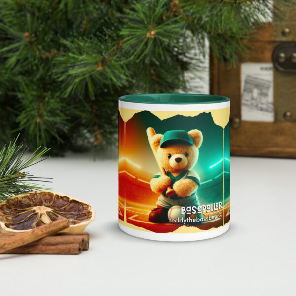 Baseballer Boss - Color Mug (Brown Bear) - Image 5